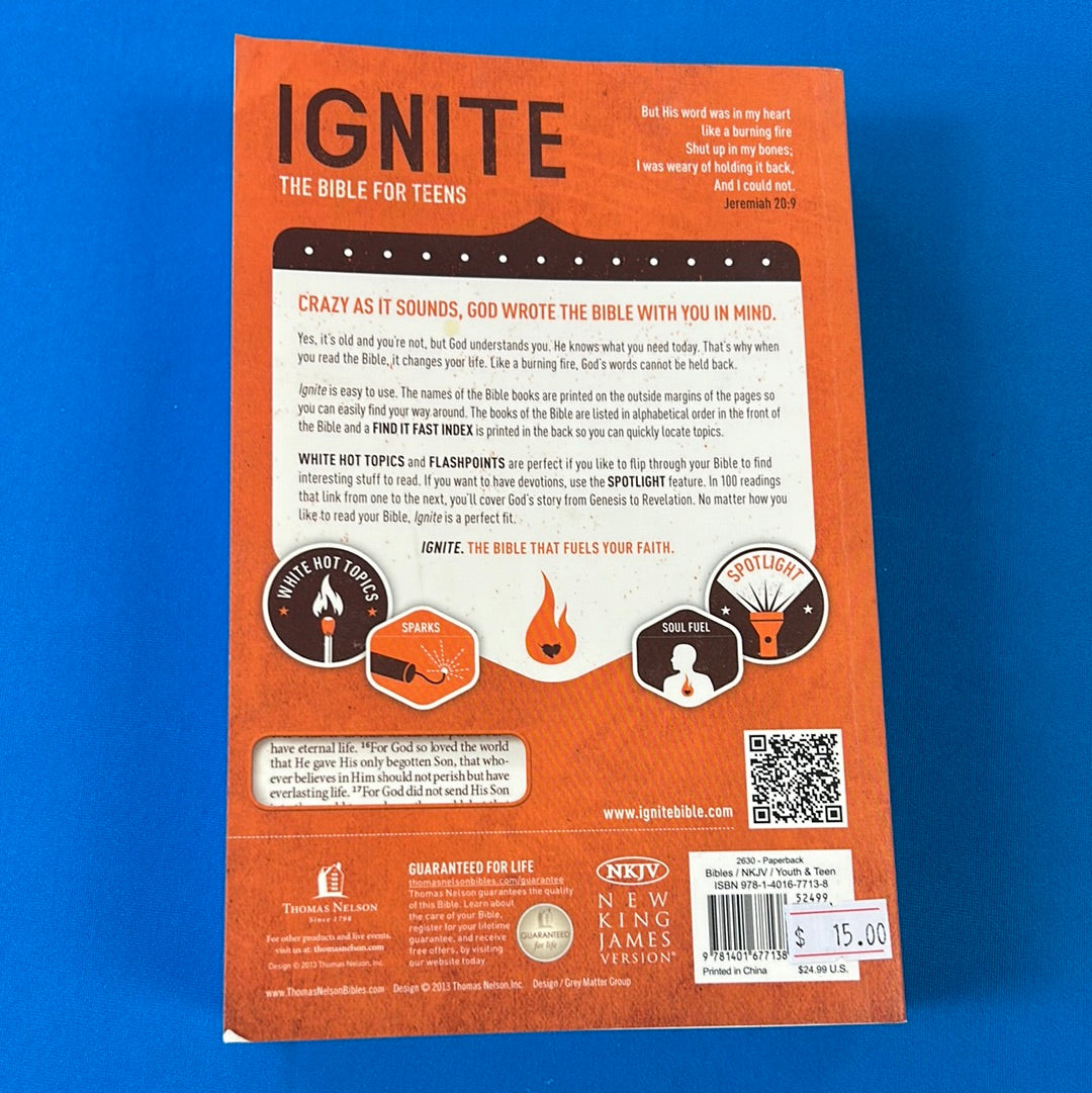 NKJV IGNITE The Bible For Teens