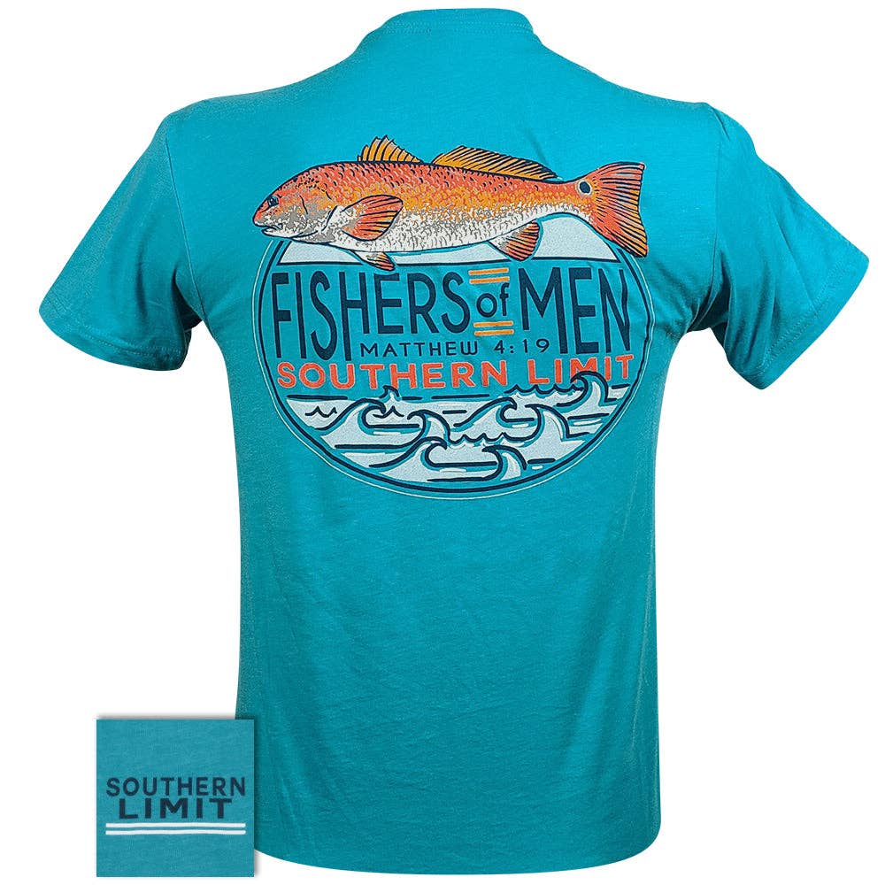Southern Limit Fishers of Men Mens Southern Graphic Tees