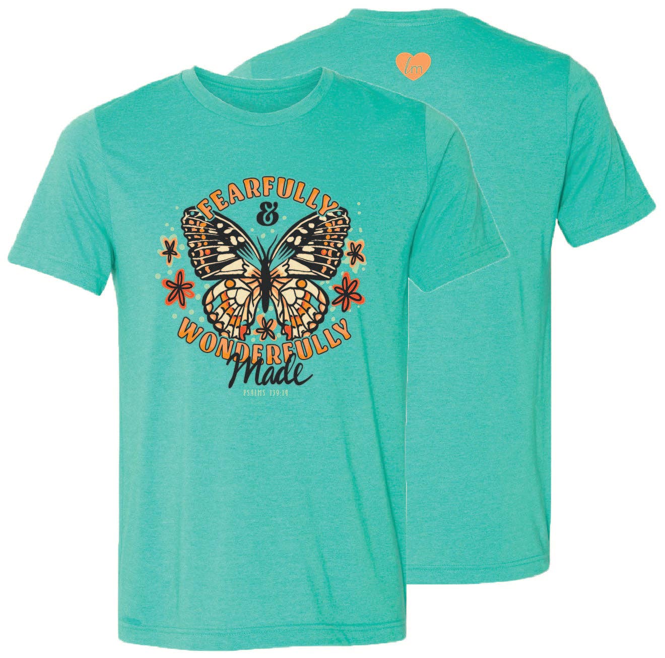 123 Fearfully-SS Heather Sea Green