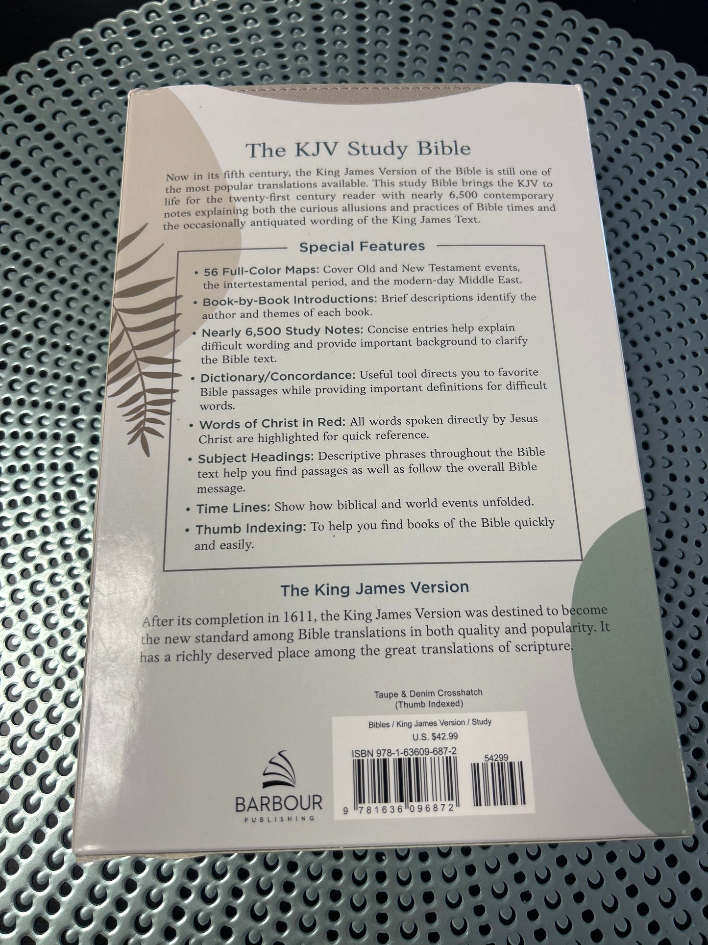 The KJV Study Bible Atlas Edition