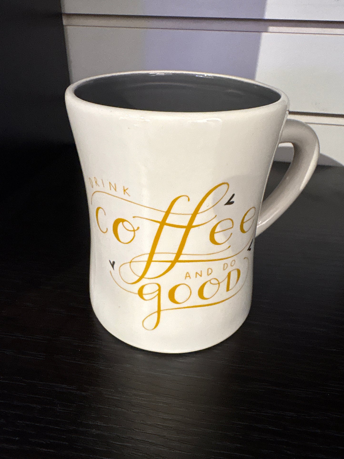 Drink coffee and do good coffee mug