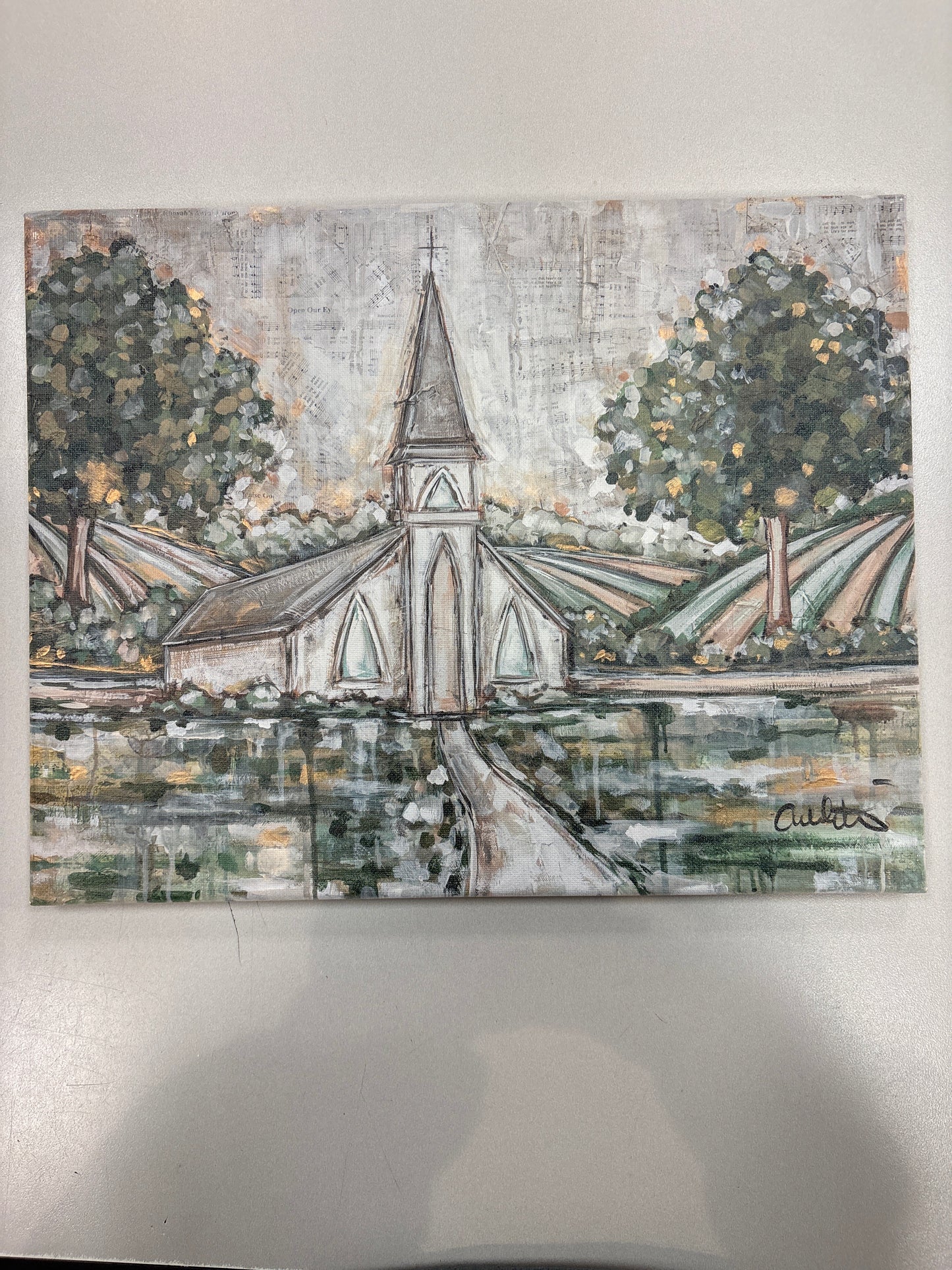 Church Wall Canvas