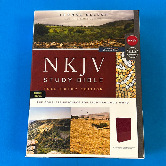 NKJV Study Bible Full Color Edition