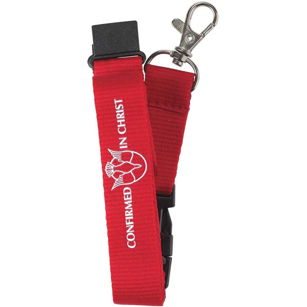 👀 🍗Confirmed In Christ Lanyard