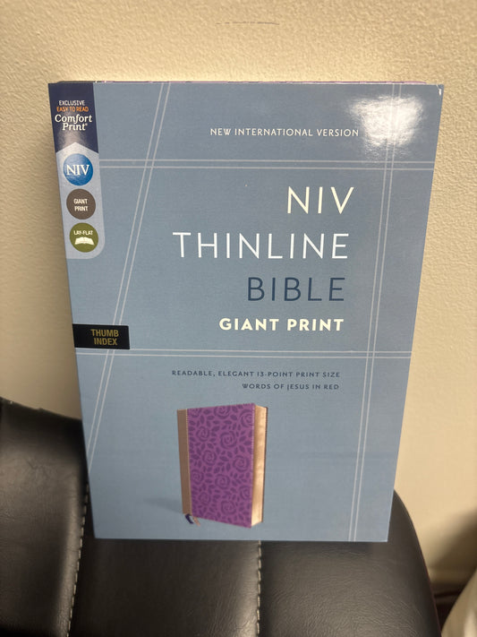 NIV Thinline Bible, Giant Print