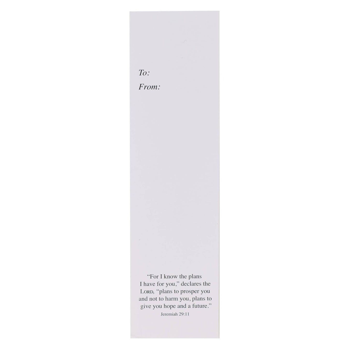 Bookmark Pack Tan I Know the Plans Jer. 29:11