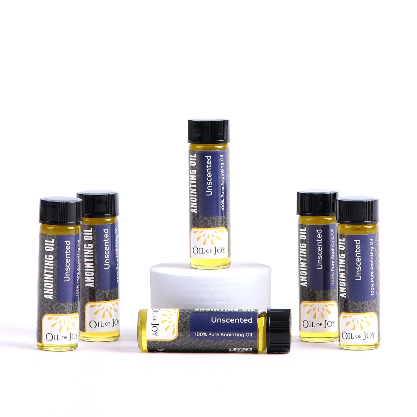 Anointing Oil -Unscented - 1/4 oz Glass Bottle