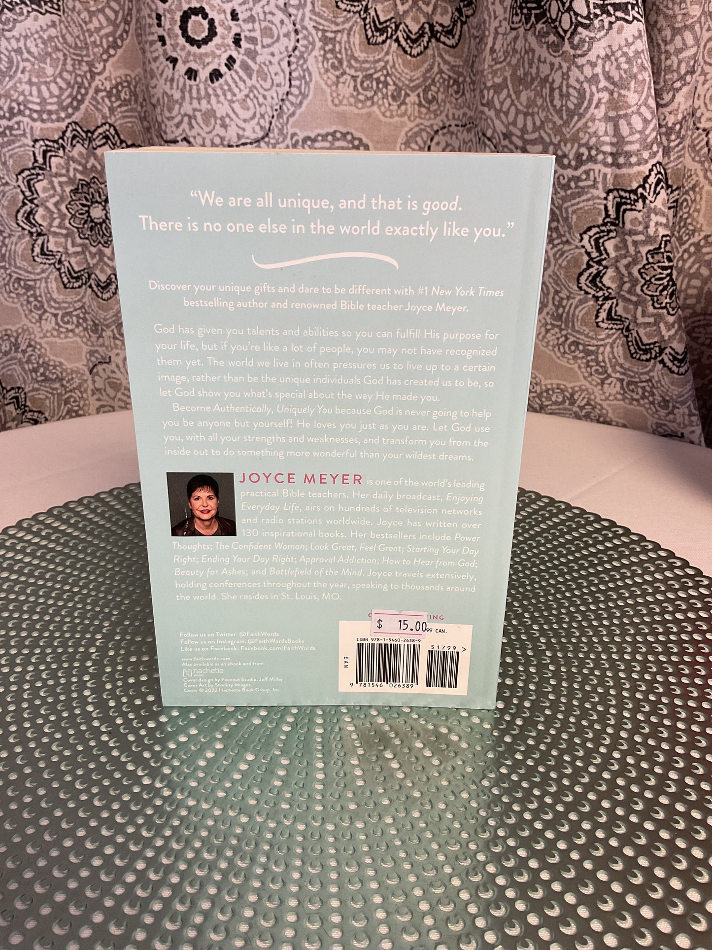 Authentically, Uniquely You by Joyce Meyer