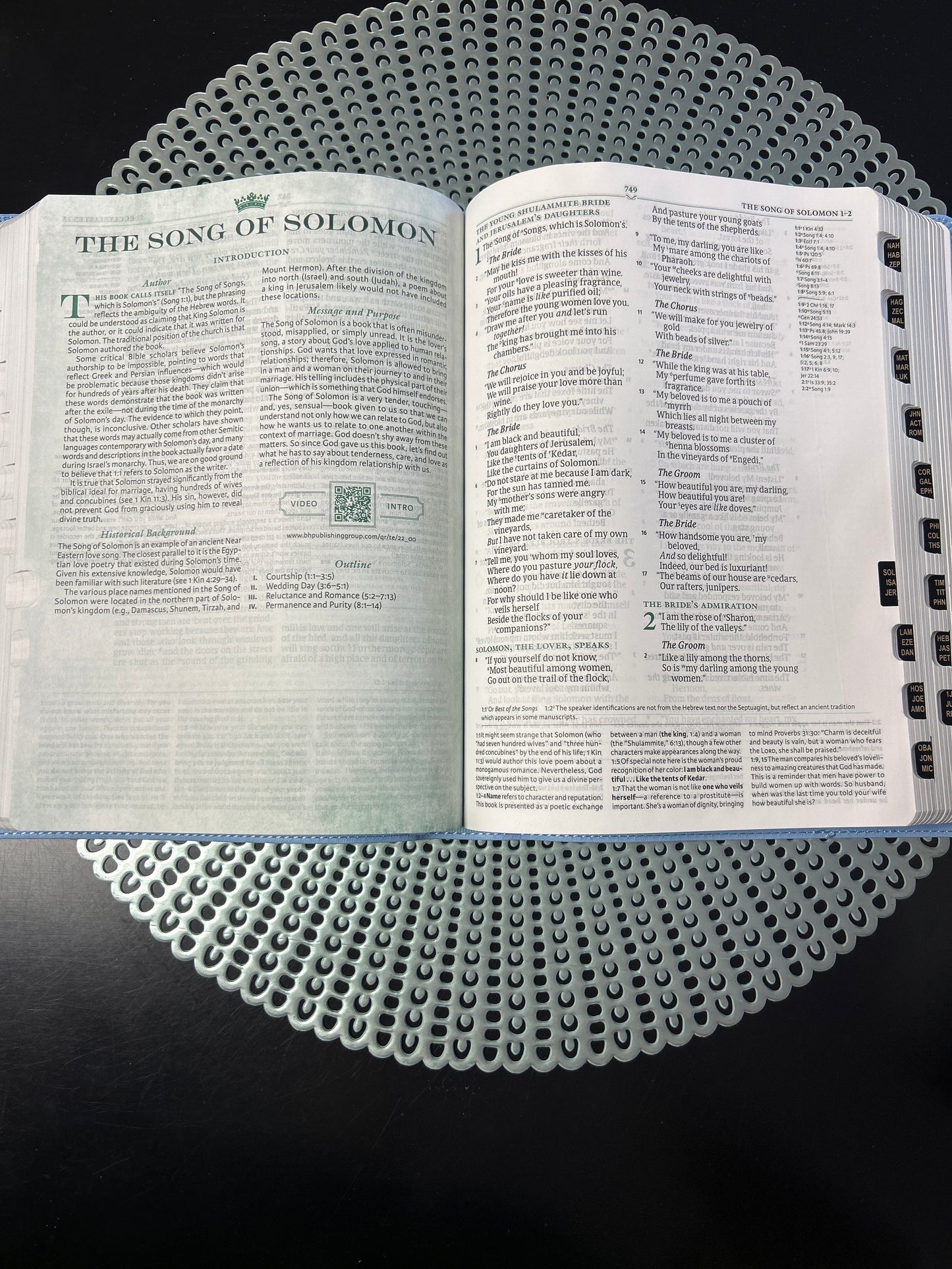 The Tony Evan’s Study Bible NASB 2020 Edition