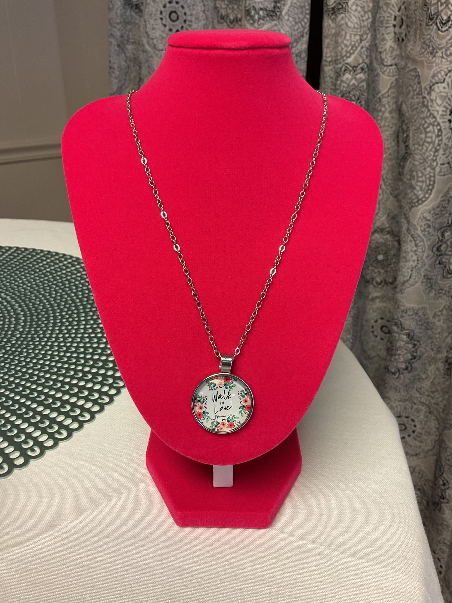 Scripture necklace