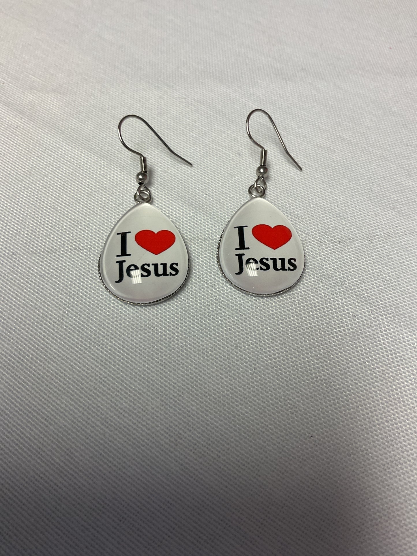 I ❤️ Jesus Earrings