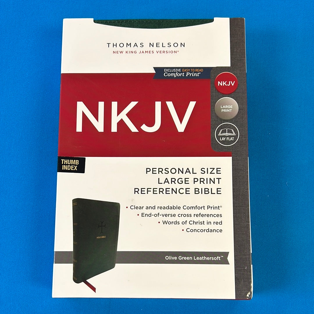 NKJV Persnal Size Large Print Reference Bible