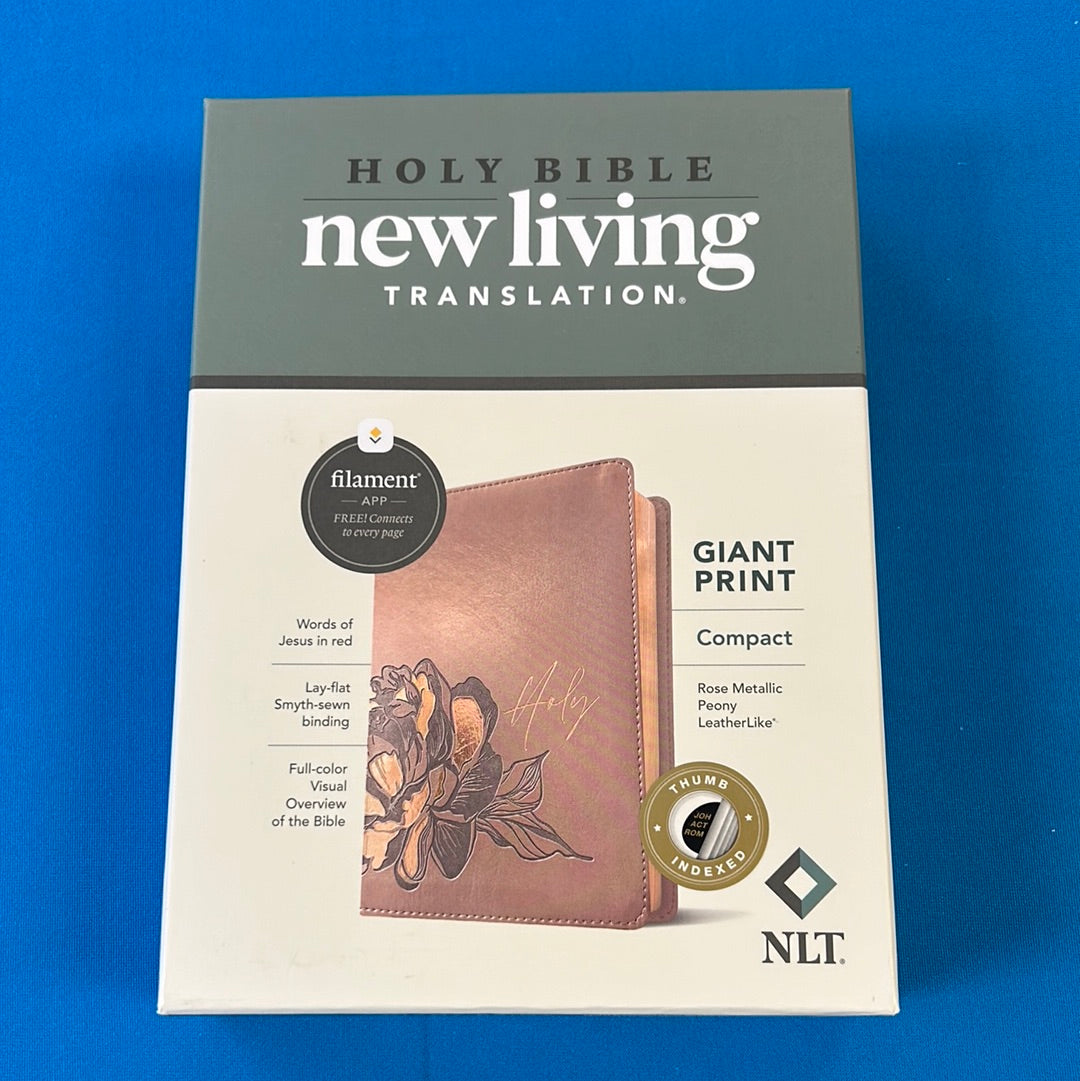 NLT Giant Print Compact Bible