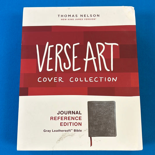 NKJV Verse Art Cover Collection Journal Reference Edition