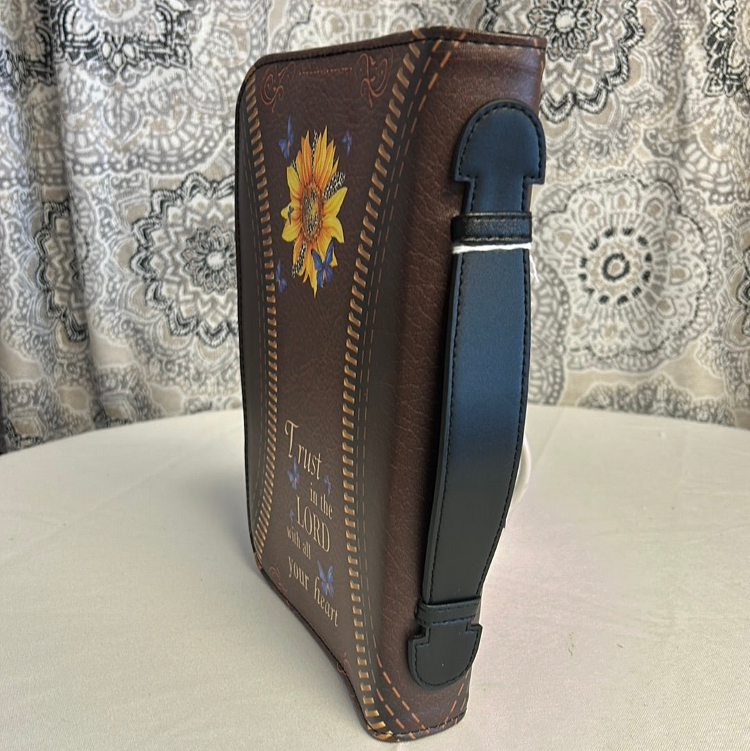 Sunflower Bible Cover
