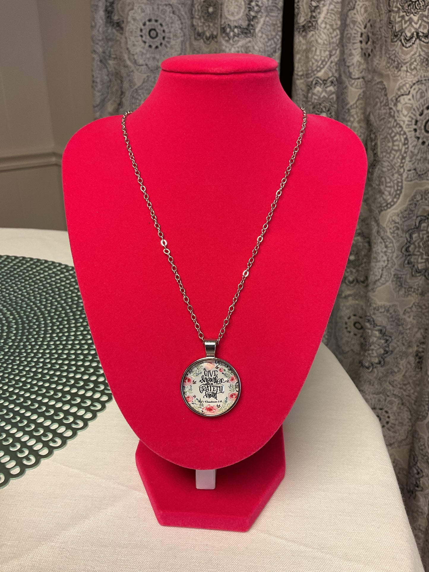 Scripture necklace