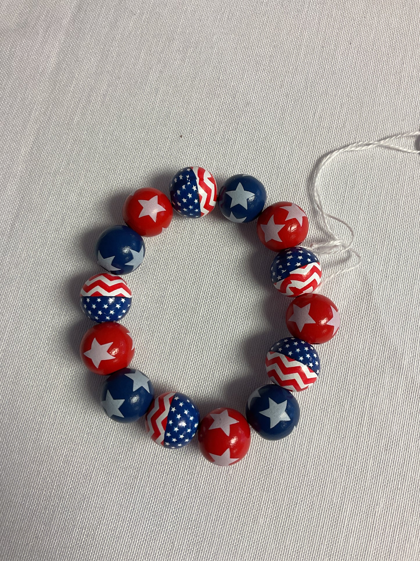 Red White and Blue Designed Bracelet