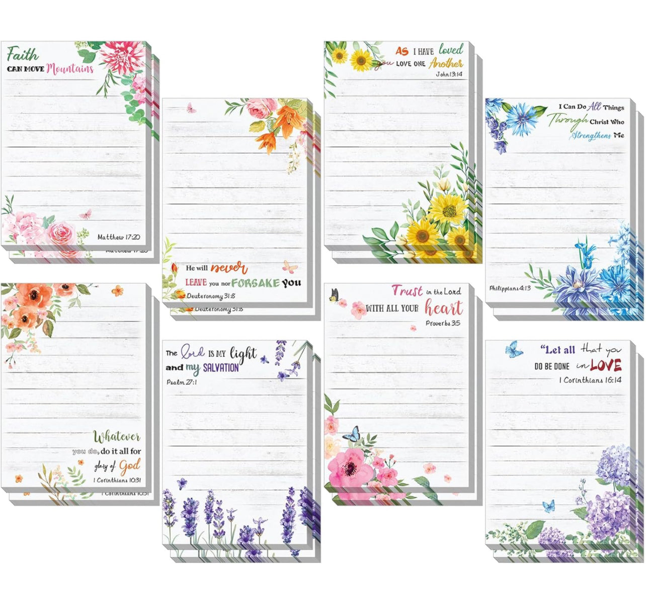 Religious Notepads, Sticky Notes