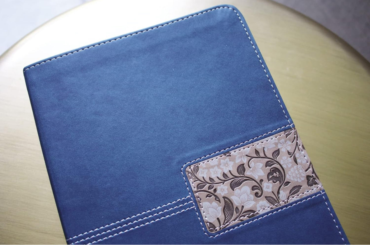 NIV, Thinline Bible, Leathersoft, Teal, Red Letter, Thumb Indexed, Comfort Print