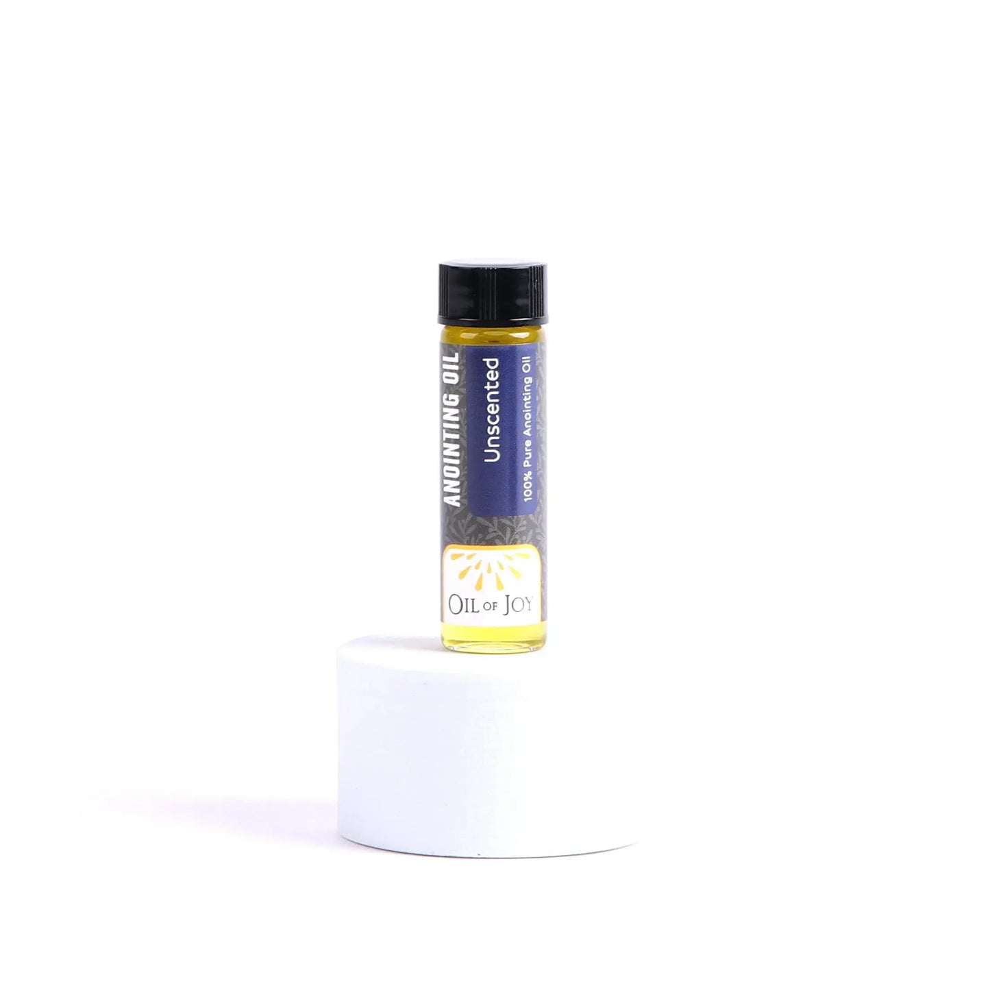 Anointing Oil -Unscented - 1/4 oz Glass Bottle