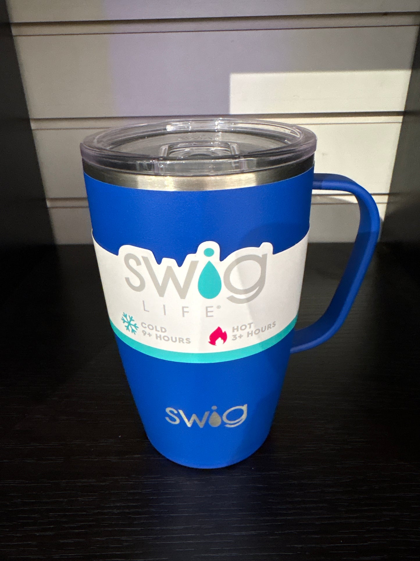 Swig life mug blue