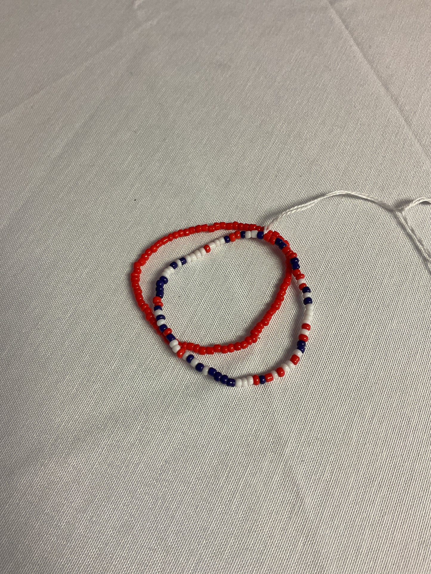 Red  White and Blue Bracelet Sets