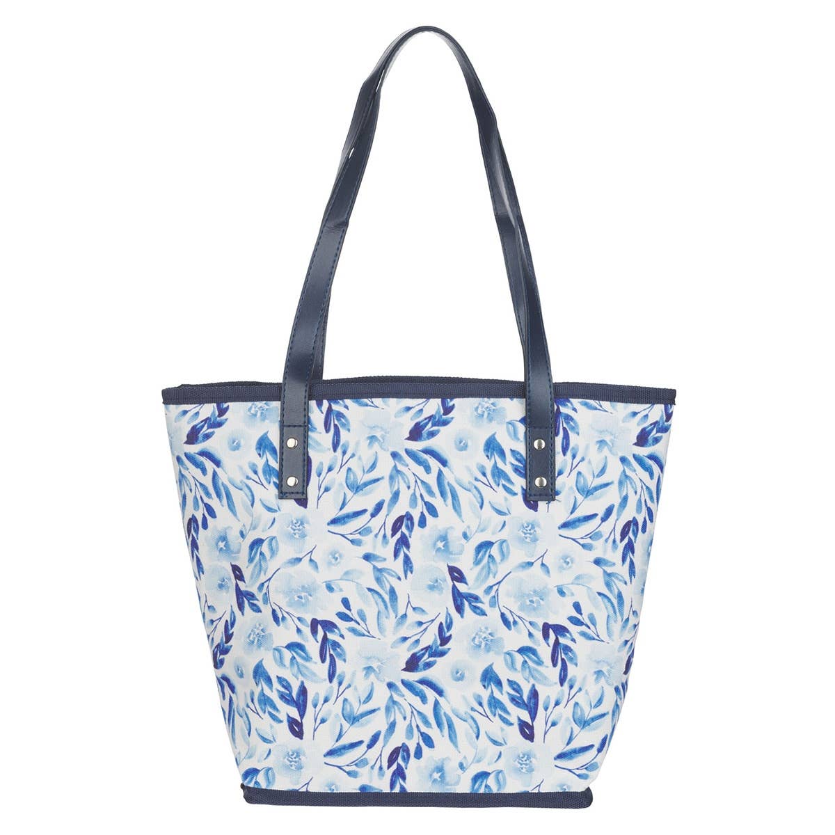 Tote Bag Blue Floral Trust Prov. 3:5