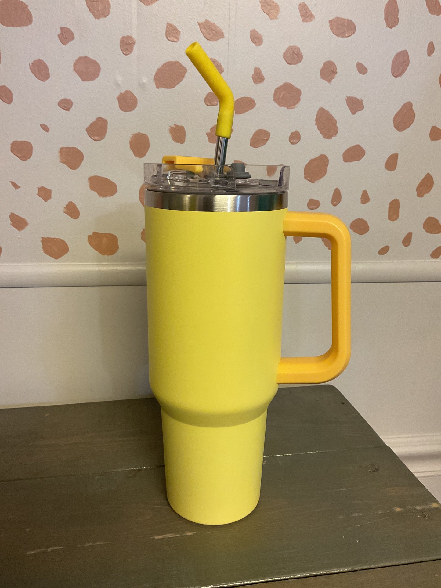 Bee Happy 40 oz Tumbler