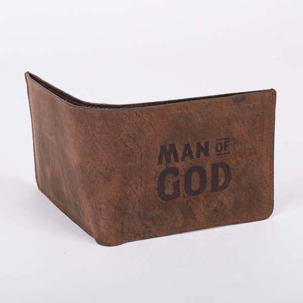 Men's Wallet - Leather - Man of God