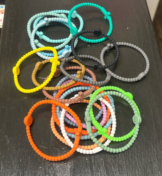 Silicone Cross Bracelet