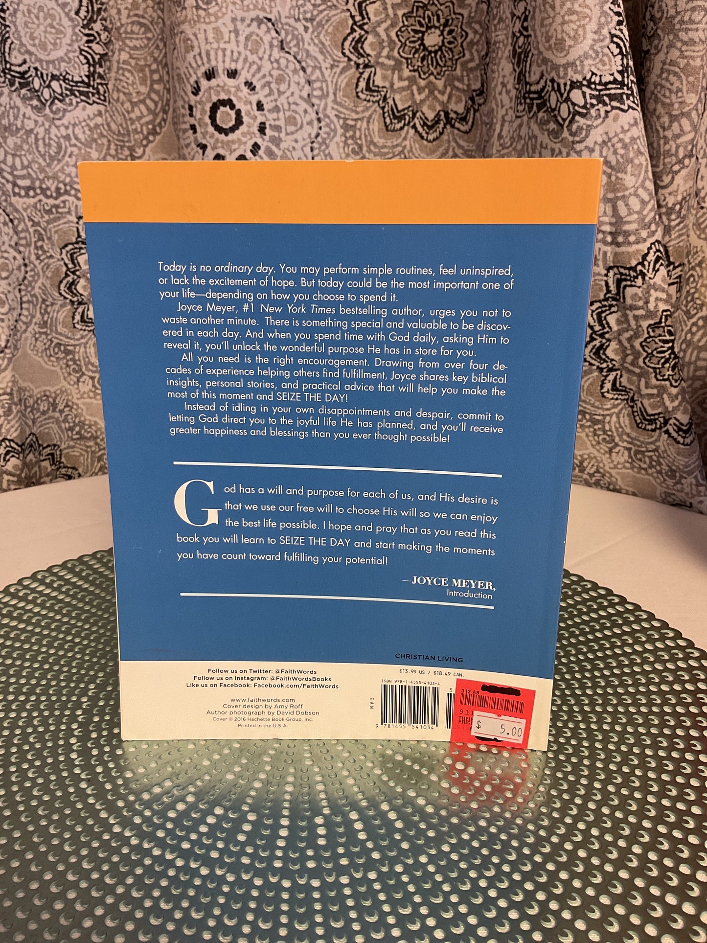 Study Guide- Seize the Day by Joyce Meyer