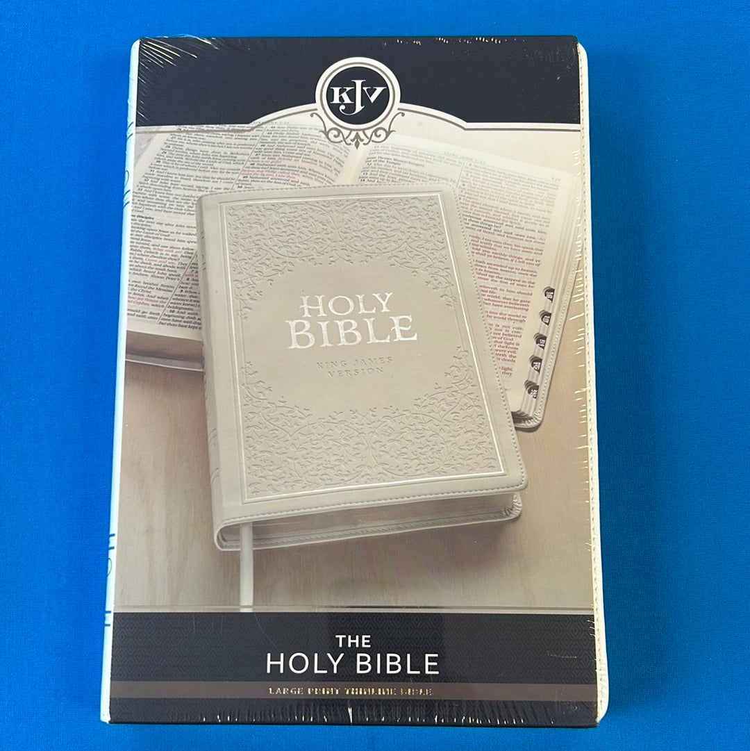 KJV The Holy Bible Large Print Thinline Bible