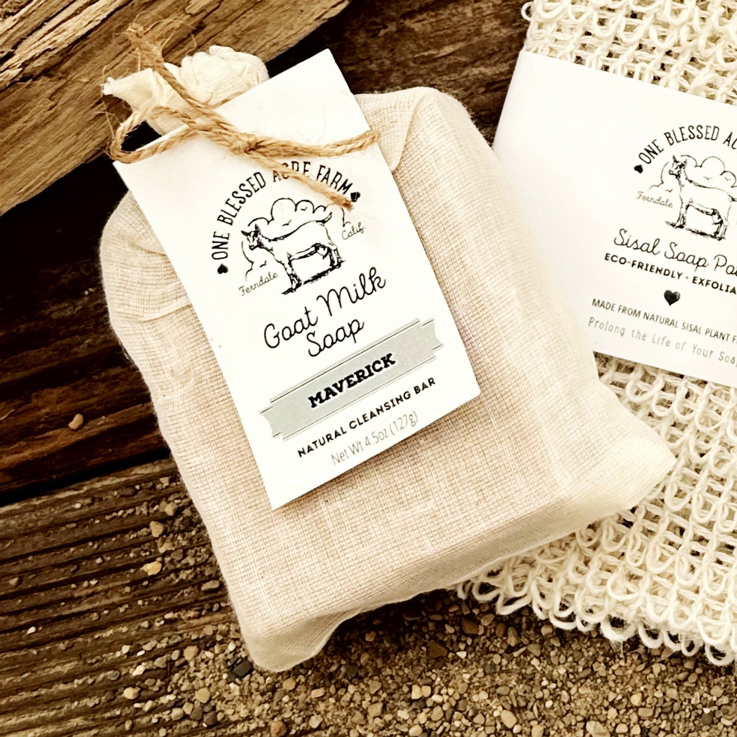 Maverick Goat Milk Bar Soap For Men