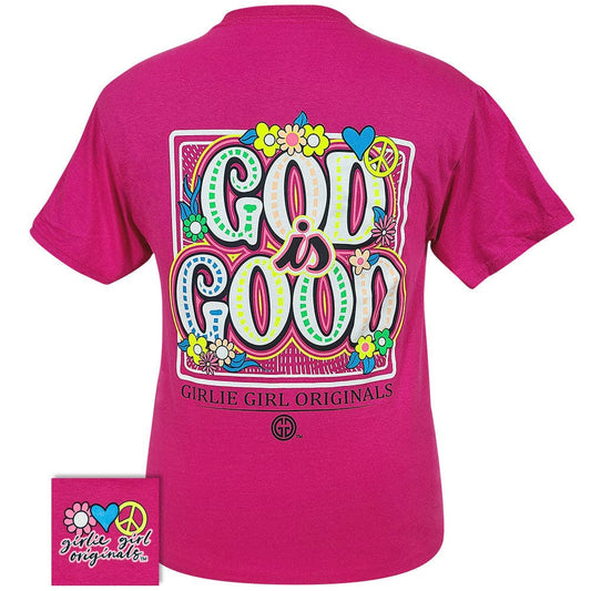 God is Good Inspirational Christian Short Sleeve Graphic Tee