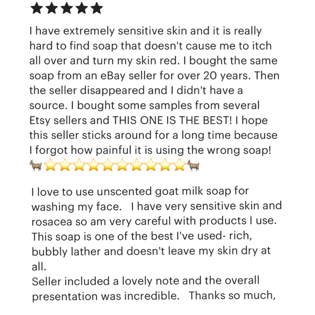 Wild Honeysuckle Goat Milk Bar Soap