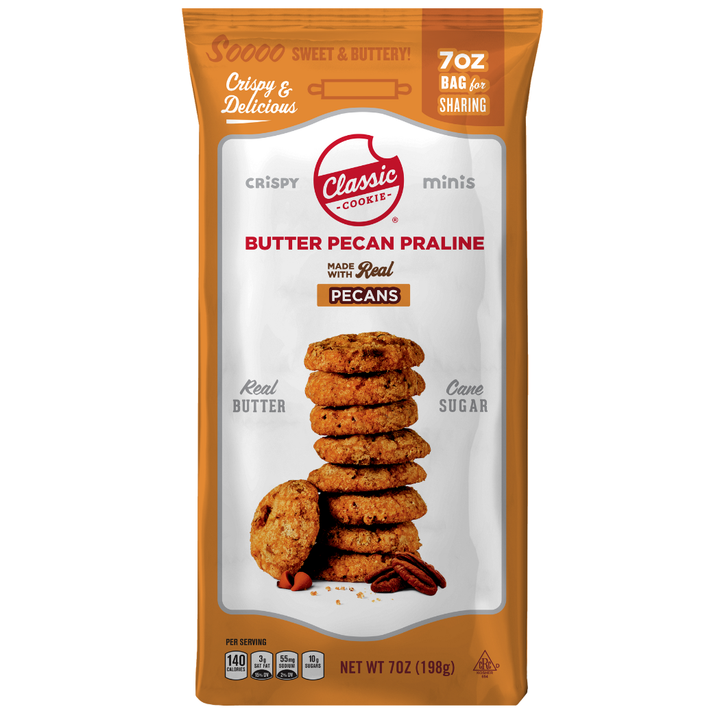 Butter Pecan Praline Minis 7oz Bags