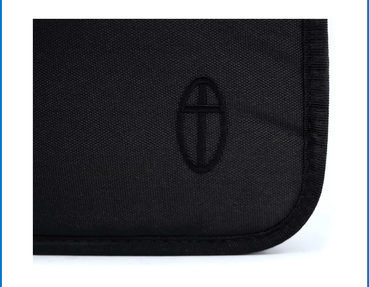 Wordkeeper ® Economy Canvas Bible Cover, Black, Extra Large