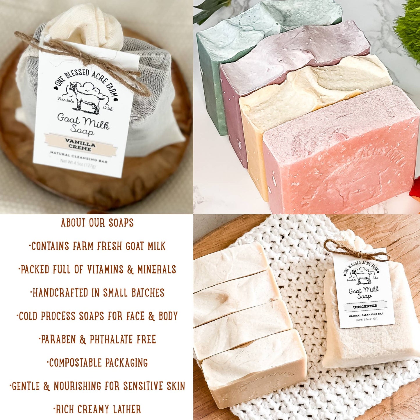 Wild Honeysuckle Goat Milk Bar Soap