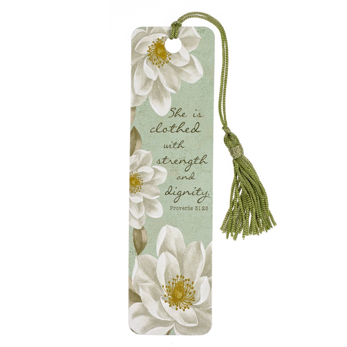 Tassel Bookmark Strength and Dignity Prov. 31:25