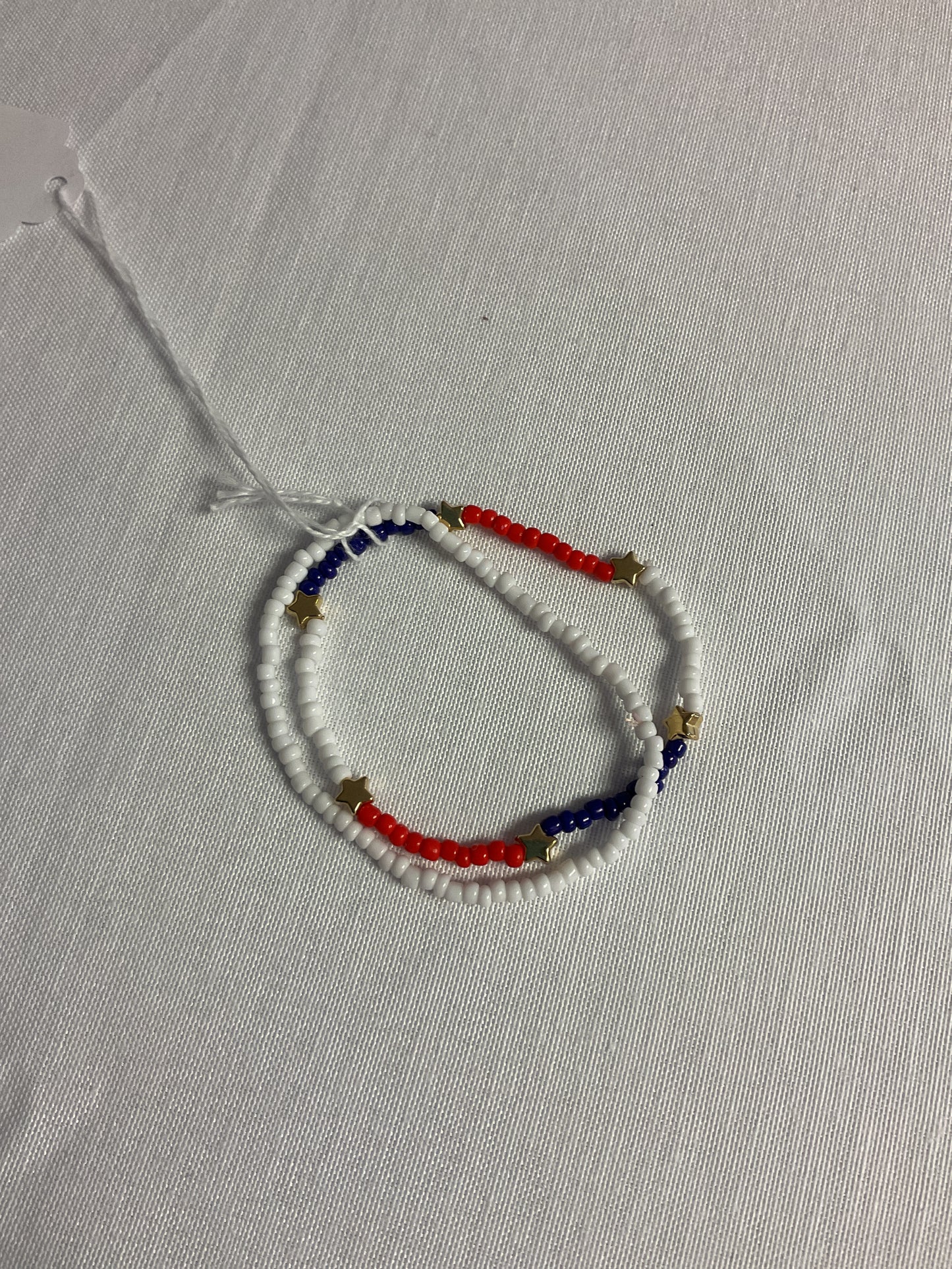 Red  White and Blue Bracelet Sets