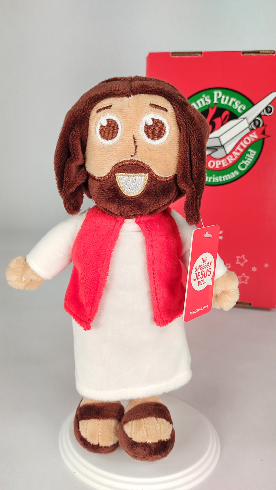 Shoebox Jesus Doll - Irresistible Gift - Christian Toys