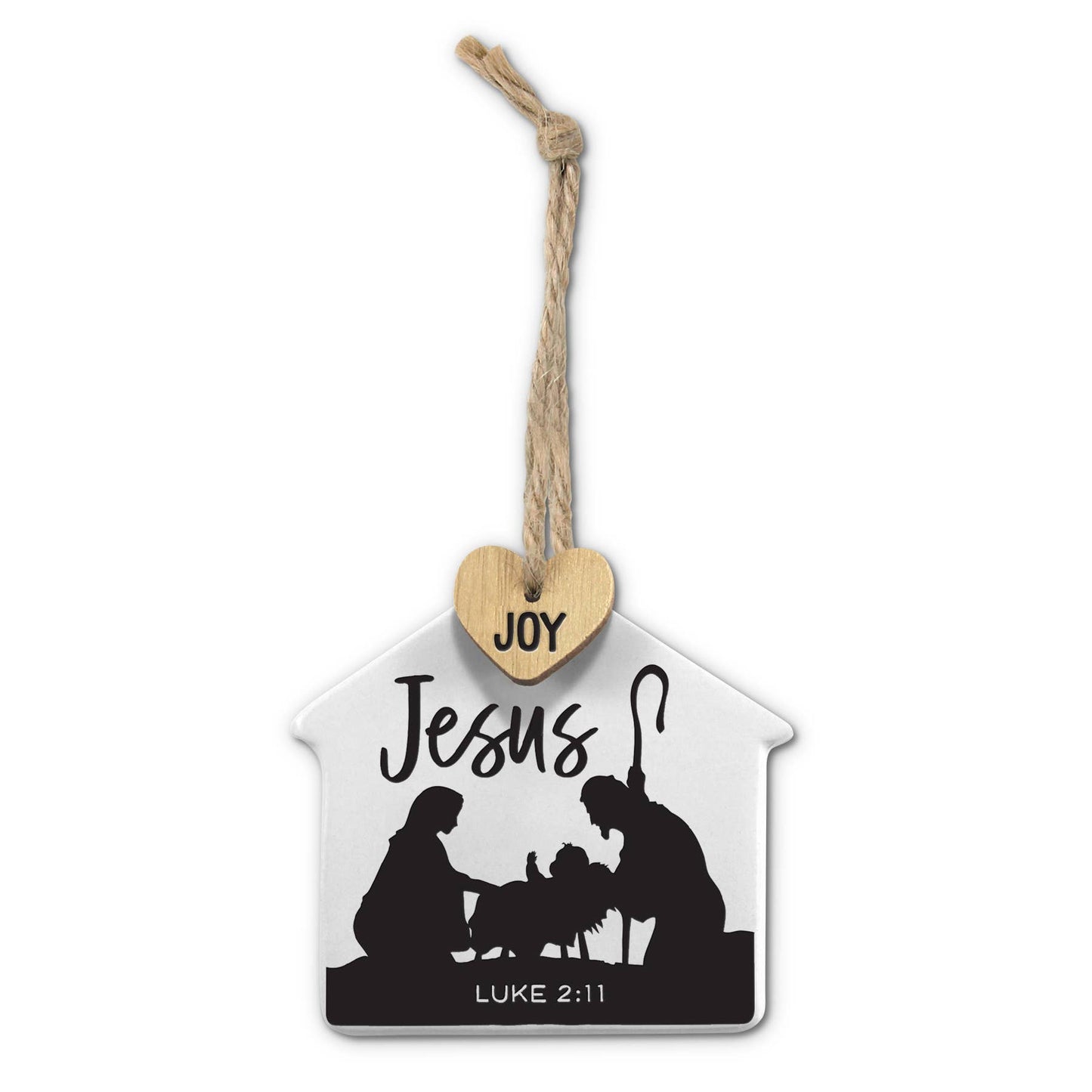 🎄LCP Ornament Stable Tag Jesus Twine Hanger