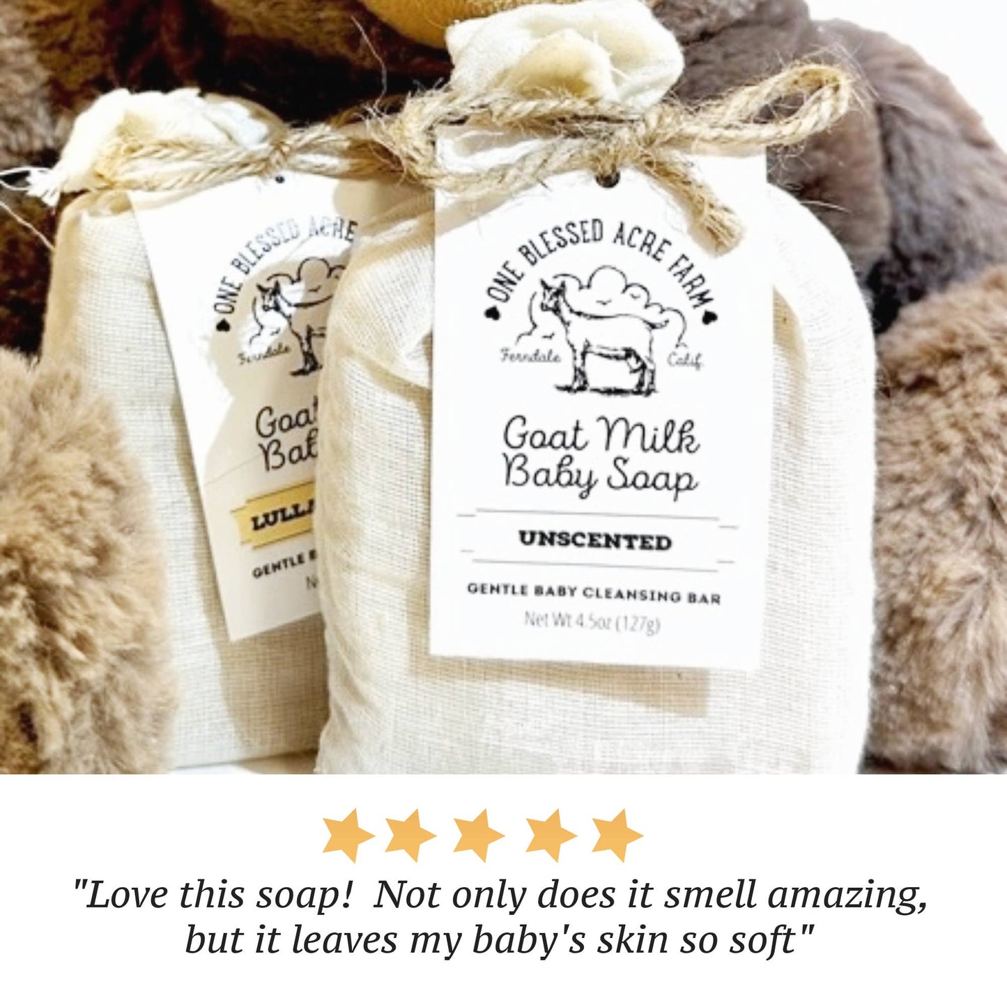 Goat Milk Baby Skincare Bar Soap