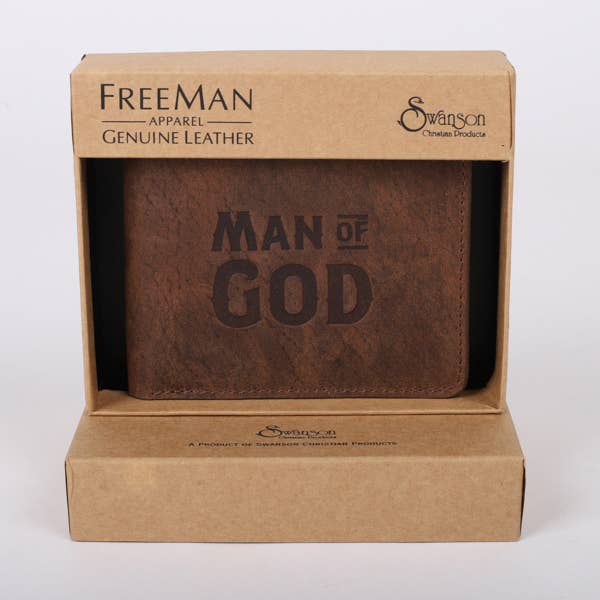 Men's Wallet - Leather - Man of God