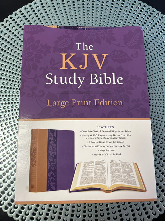 The KJV Study Bible-Large Print