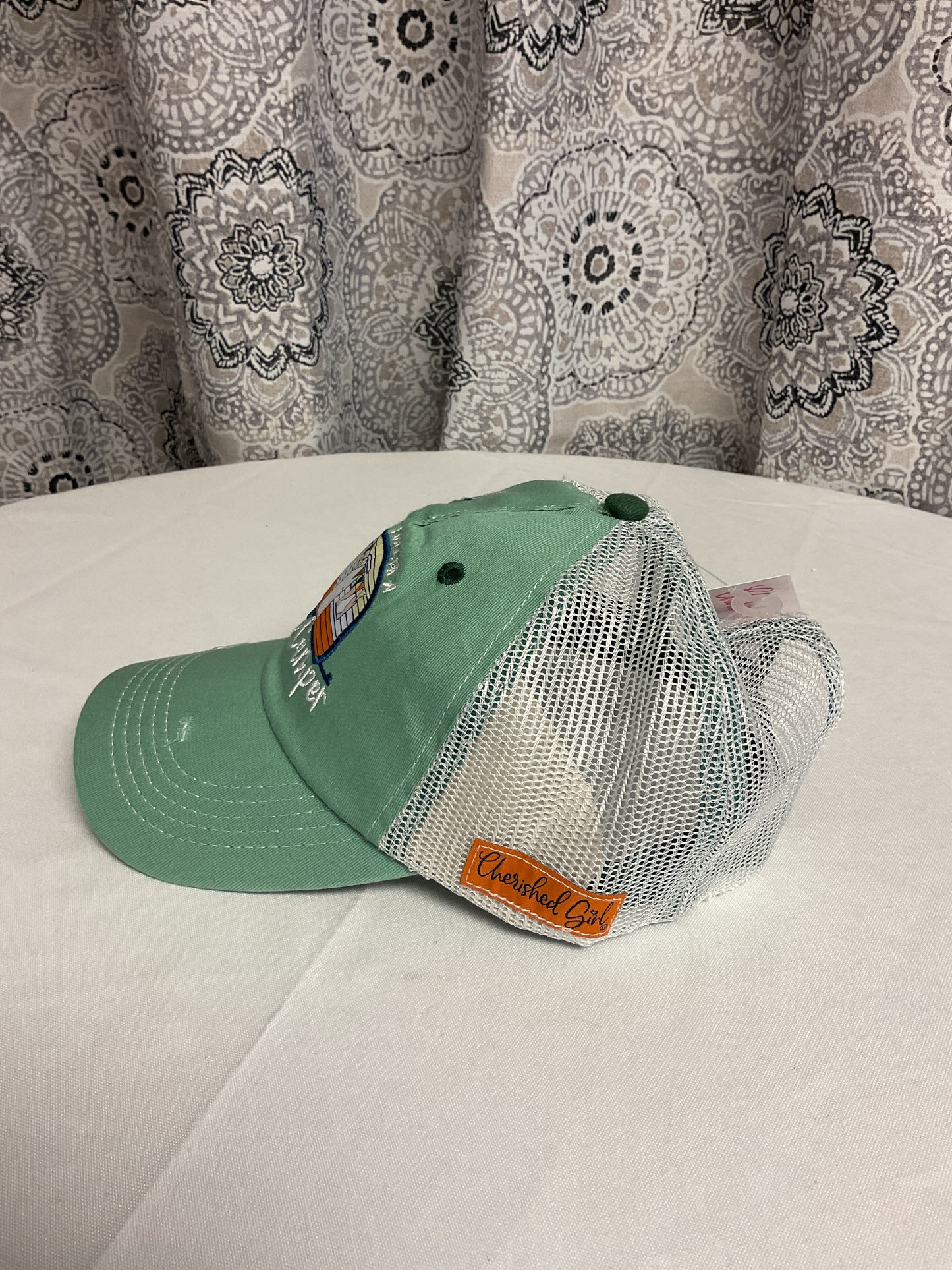 HAPPY CAMPER BALL CAP