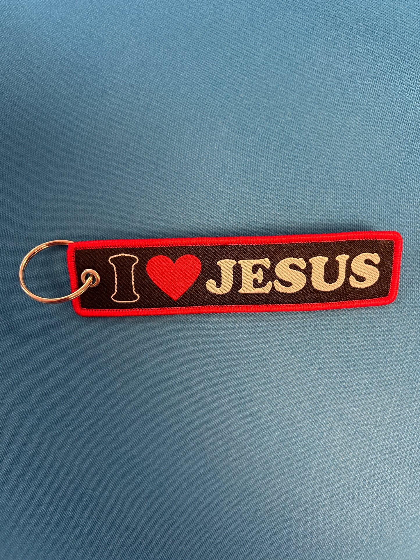 I ❤️ Jesus Keychain