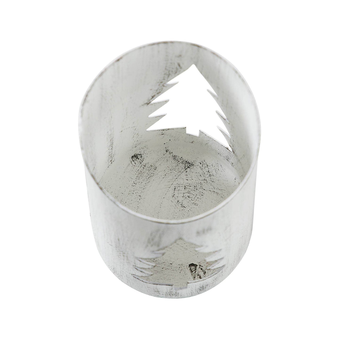 Votive Candle Holder Christmas Tree 4.25x2.75x2.75