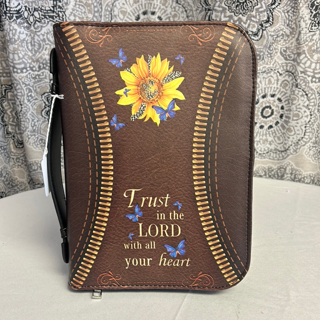 Sunflower Bible Cover