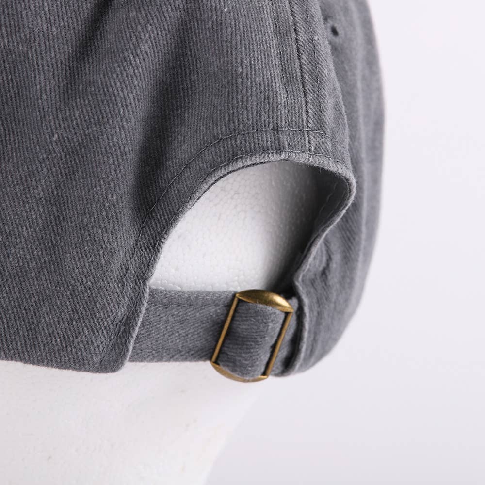 Hat - "Faith" Grey